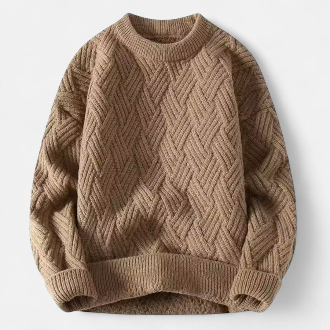 Old Monarchy | Men’s Knit Crew Neck Sweater – Timeless Warmth, Effortless Style 4