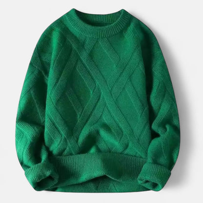 Old Monarchy | Men’s Knit Crew Neck Sweater – Timeless Warmth, Effortless Style 9