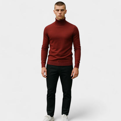Old Monarchy | Men’s Knitted Sweater – Slim Fit, Casual Winter Layer 1