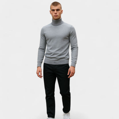 Old Monarchy | Men’s Knitted Sweater – Slim Fit, Casual Winter Layer 2