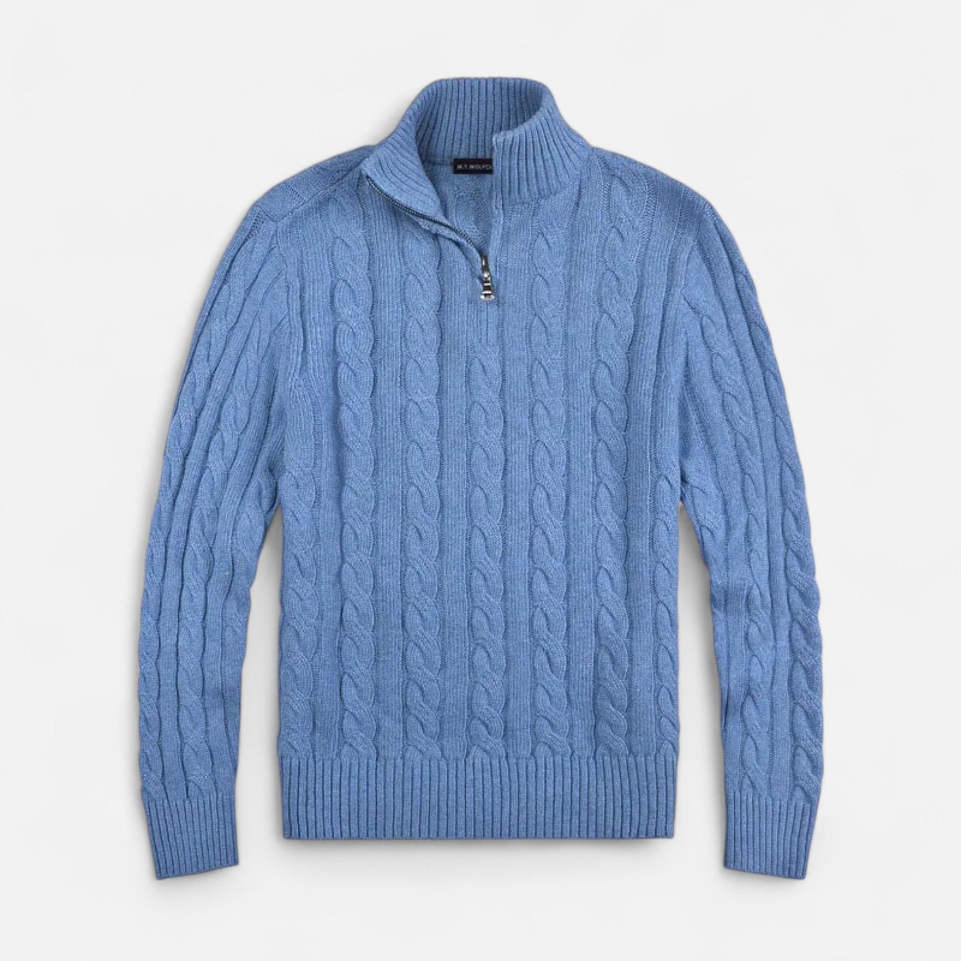 Old Monarchy | Men’s Merino Half Zip Sweater 1
