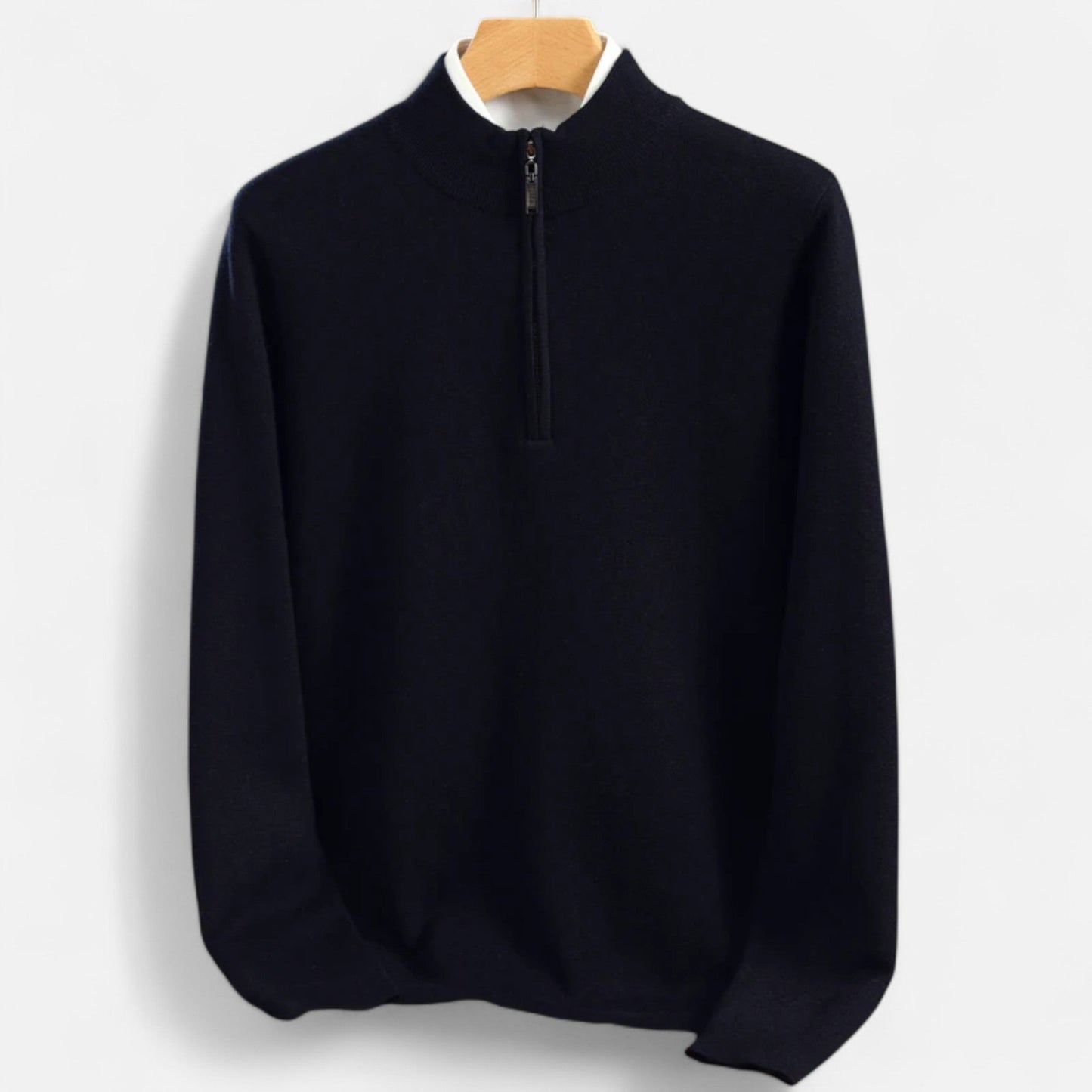 Old Monarchy | Men’s Merino Wool Half Zip Sweater 4