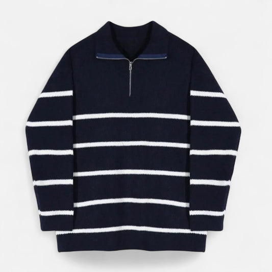 Old Monarchy | Men’s Retro Half-Zip Sweater – Vintage Heritage, Modern Refinement 0