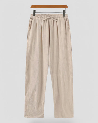 Old Money linen trousers summer pants for men