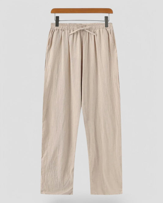 Old Money linen trousers summer pants for men