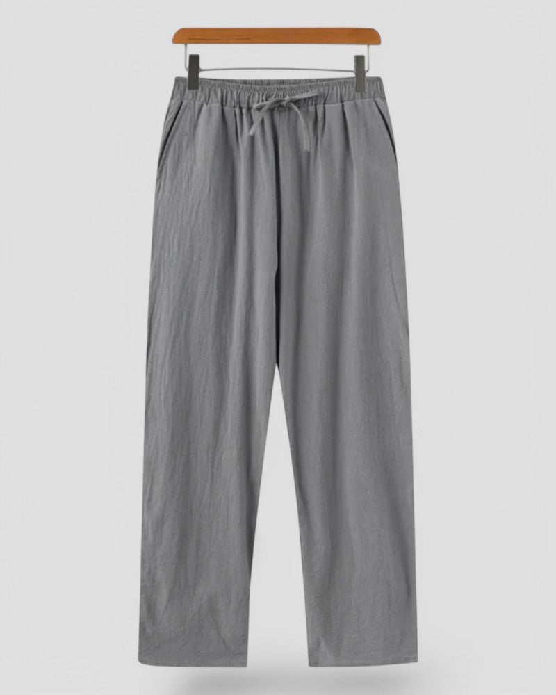 Old Money linen trousers summer pants for men