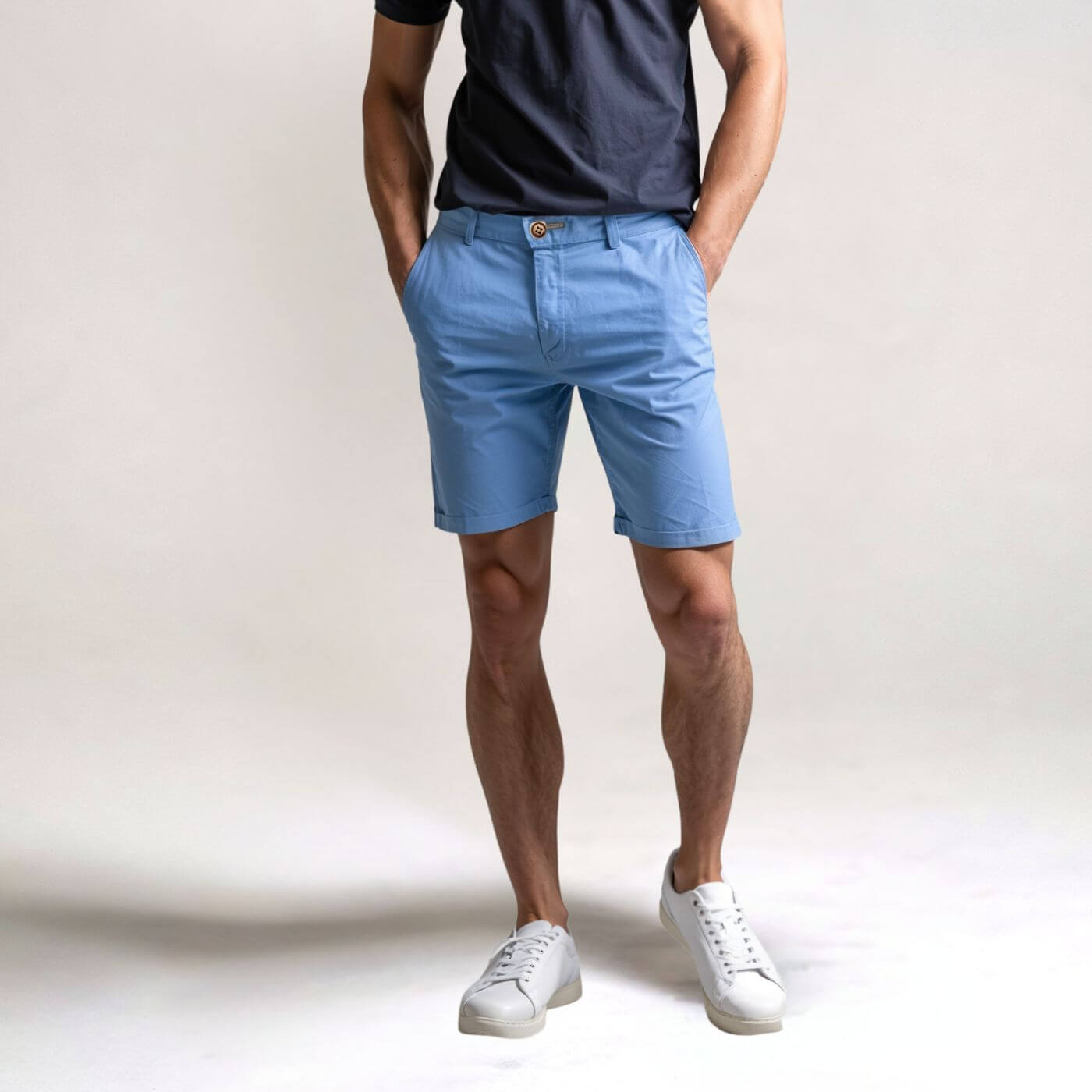 Relaxed Fit Casual Stretch Shorts - VogeLuxe