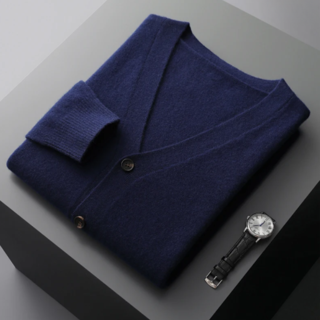 Classic Men's V Neck Sweater