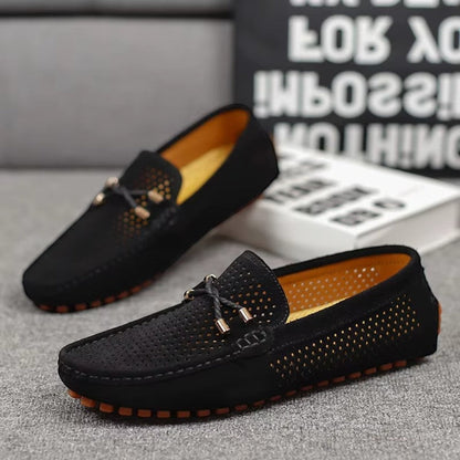 VogeLuxe | Men’s Suede Driving Moccasins