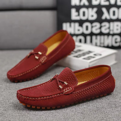 VogeLuxe | Men’s Suede Driving Moccasins
