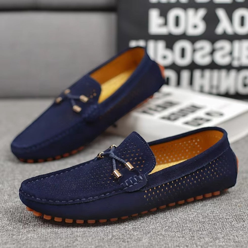 VogeLuxe | Men’s Suede Driving Moccasins