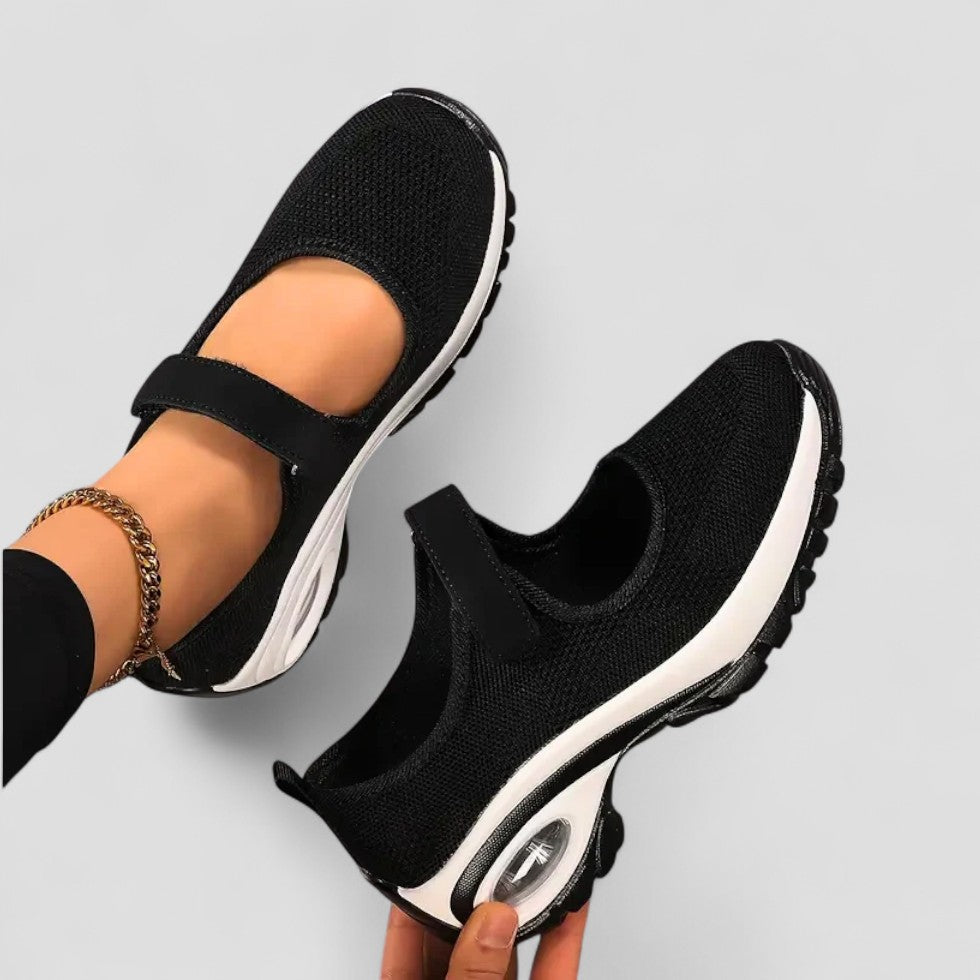 Orthopedic Breathable Velcro Walking Shoes for Women