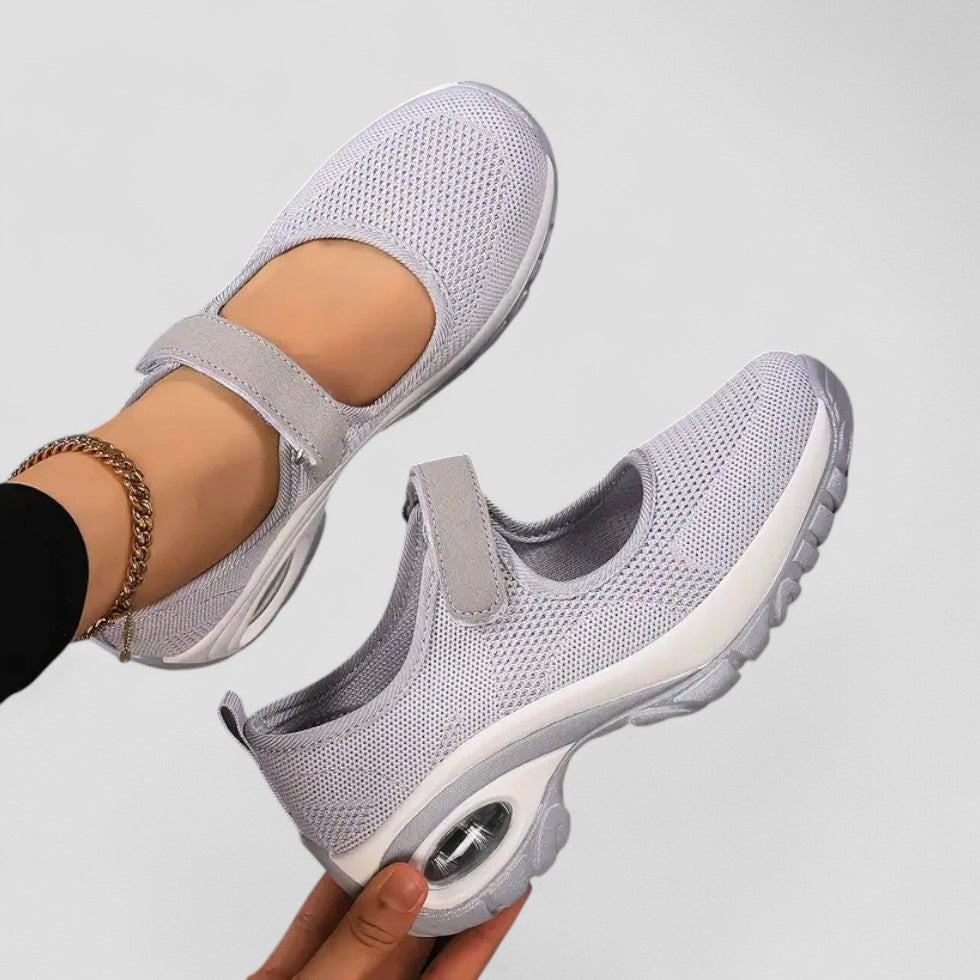 Orthopedic Breathable Velcro Walking Shoes for Women