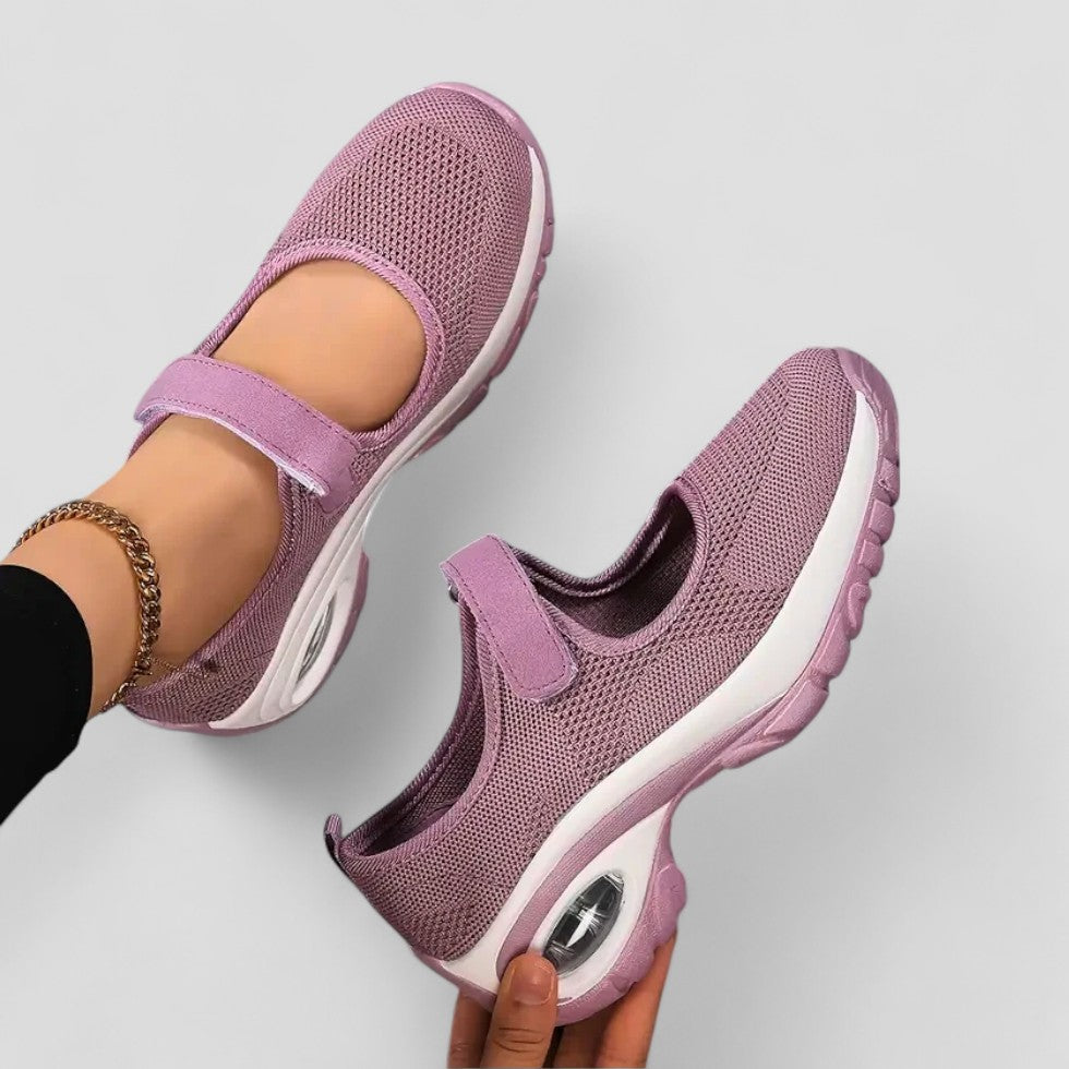 Orthopedic Breathable Velcro Walking Shoes for Women