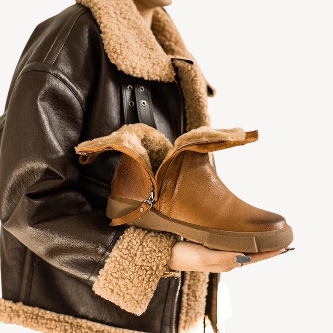 VogeLuxe | Women’s Warm Fleece-Lined Winter Boots