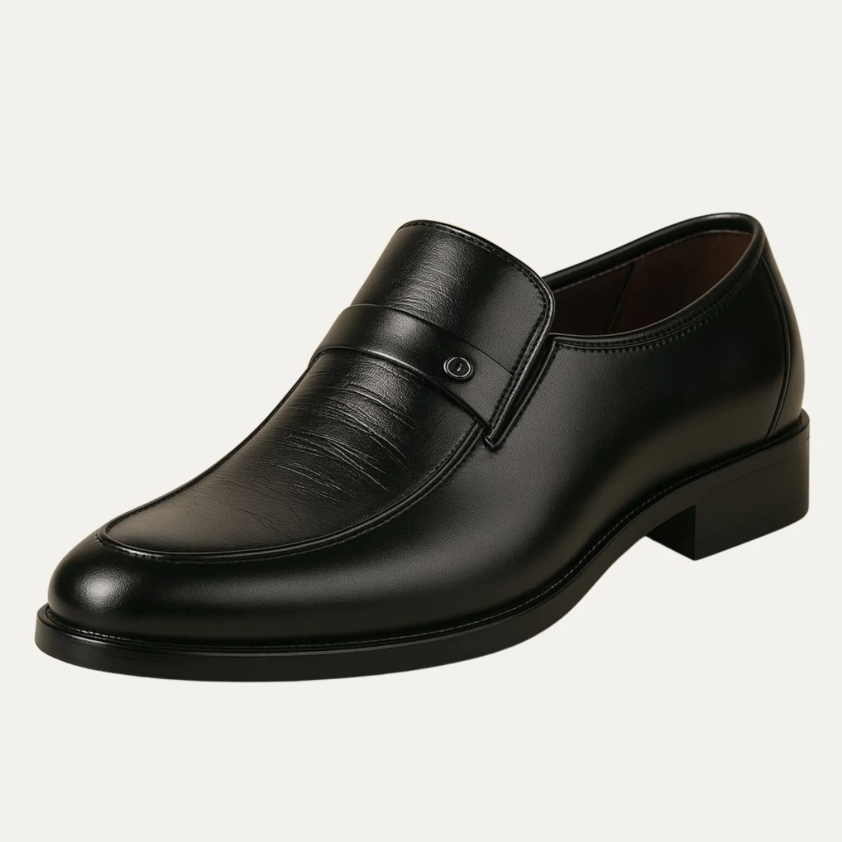 VogeLuxe | Men’s Classic Square-Toe Loafers