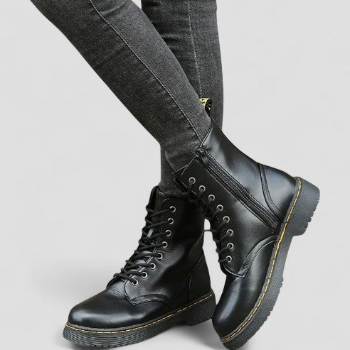 Orthopedic Lace Up Ankle Boots for Women Casual Comfort Style