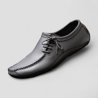 Orthopedic Leather Loafers for Men with Soft Insole