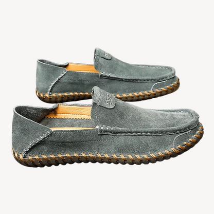 VogeLuxe | Men’s Suede Stitch Loafers