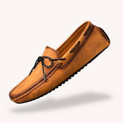VogeLuxe | Men’s Distressed Suede Driving Moccasins