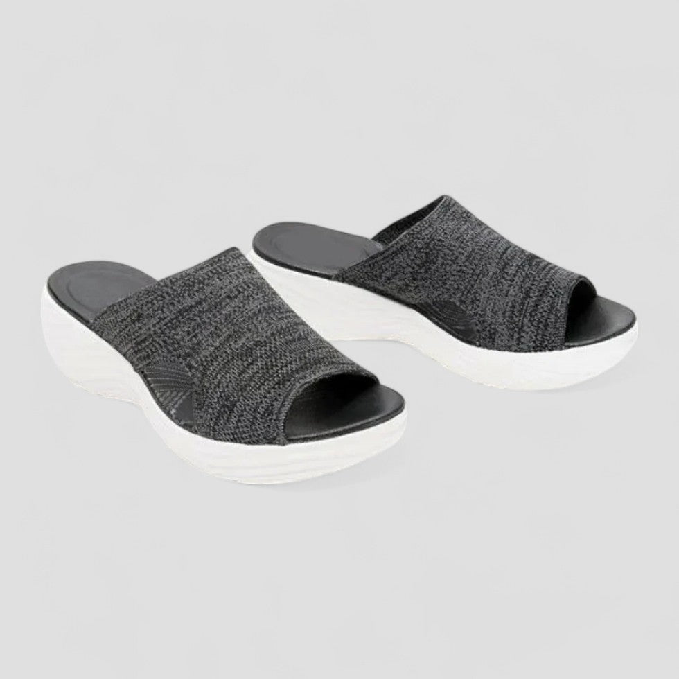 VogeLuxe | Women’s Mesh Beach Wedge Sandals