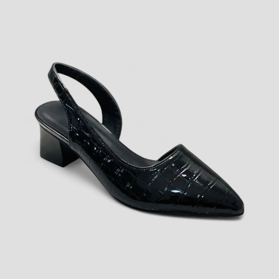 VogeLuxe | Women’s Vintage Pointed Slingback Heels