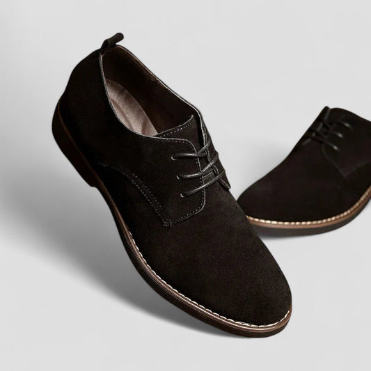 Orthopedic Suede Oxford Dress Shoes for Men