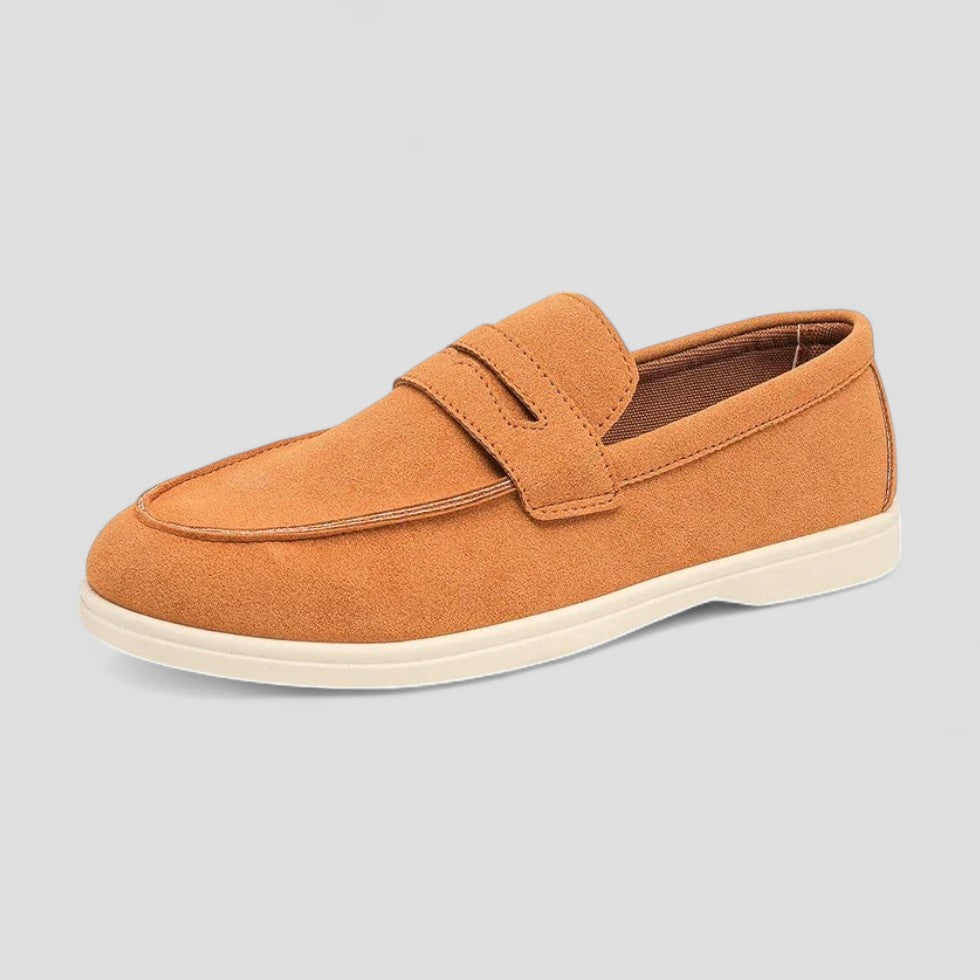 VogeLuxe | Men’s Classic Canvas Penny Loafers