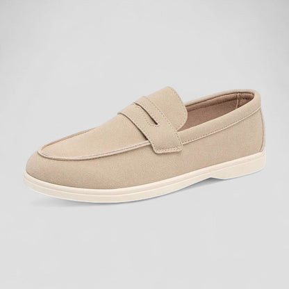 VogeLuxe | Men’s Classic Canvas Penny Loafers