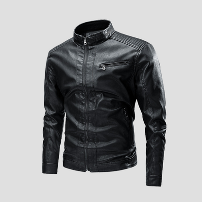 Osbert | Leather Biker Jacket 0