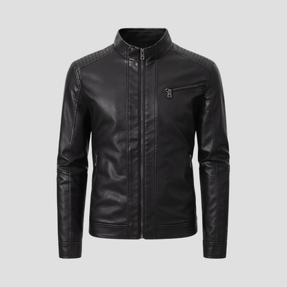 Osbert | Leather Biker Jacket 1
