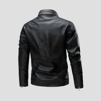 Osbert | Leather Biker Jacket 2