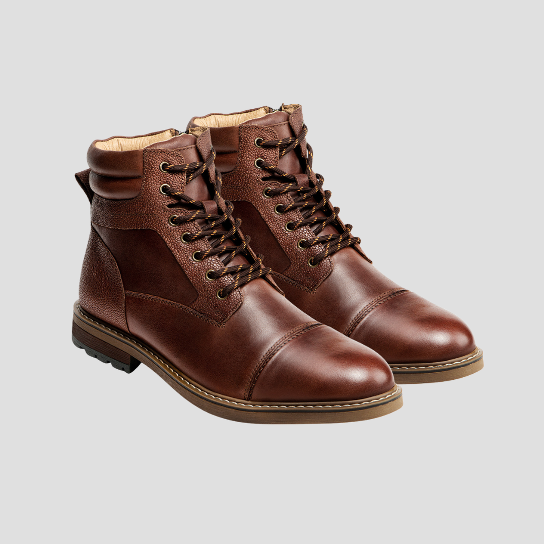 Oswald | Lace-Up Ankle Boots 0