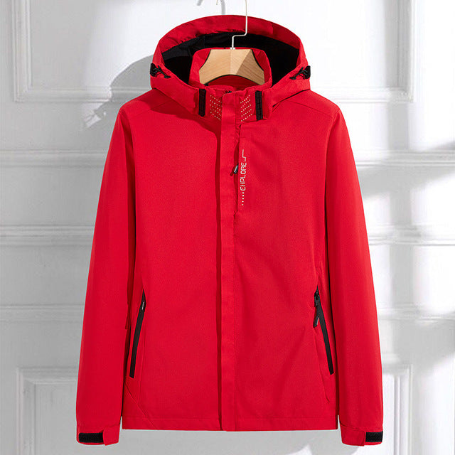 Waterproof Women's Breathable Hooded Rain Coat