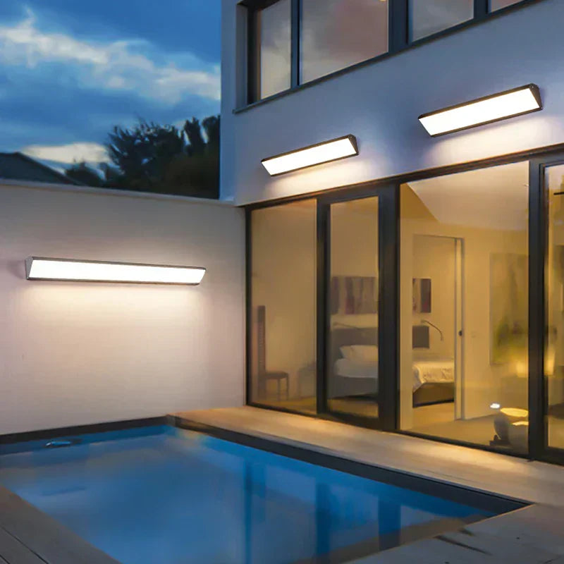 Weatherproof LED Patio Wall Light For Outdoor Accent - VogeLuxe