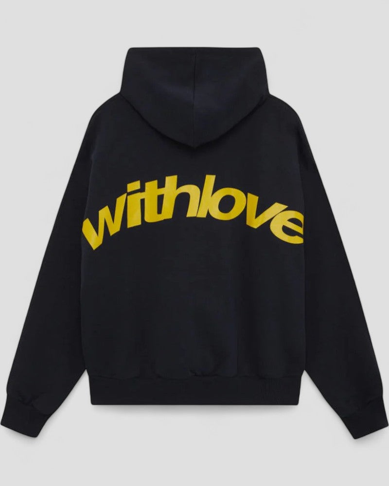 Oversized Hoodie with Street Style Graphic Back Print