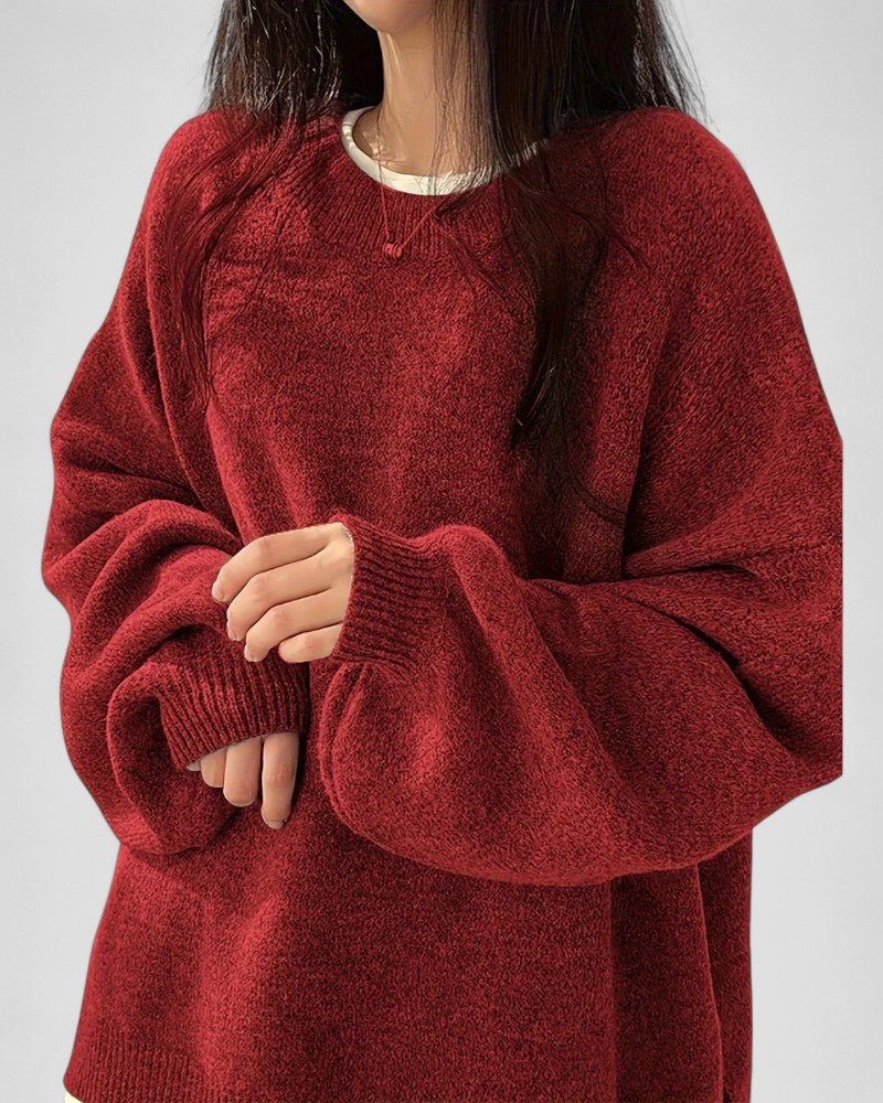 VogeLuxe | Women’s Cozy Off-Shoulder Knit Sweater