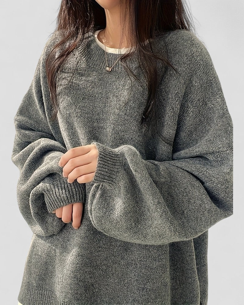 VogeLuxe | Women’s Cozy Off-Shoulder Knit Sweater