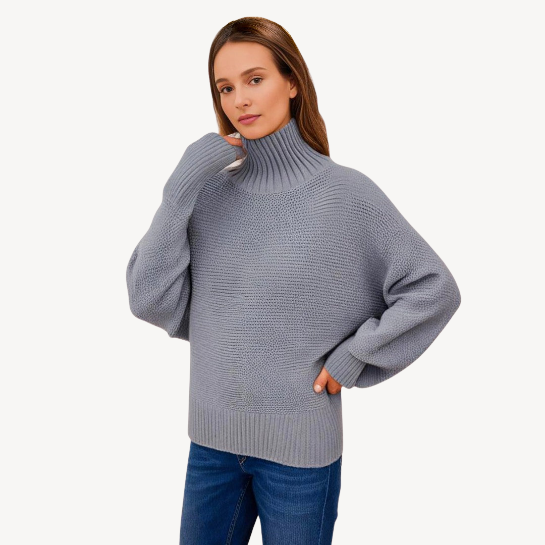 Oversized Turtleneck Sweater
