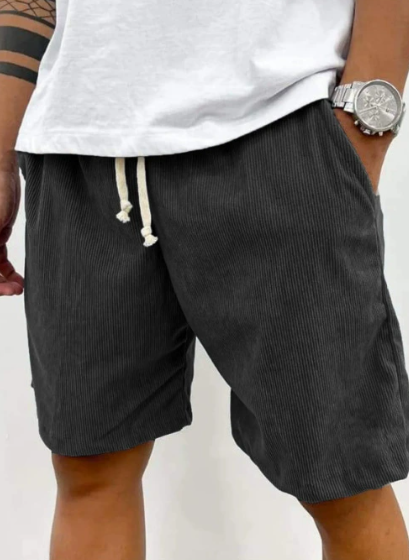 Relaxed Fit Casual Shorts - VogeLuxe