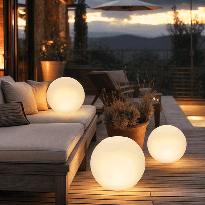 Solar Powered LED Outdoor Lights