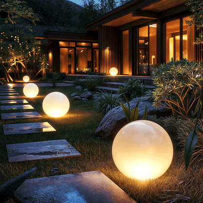 Solar Powered LED Outdoor Lights