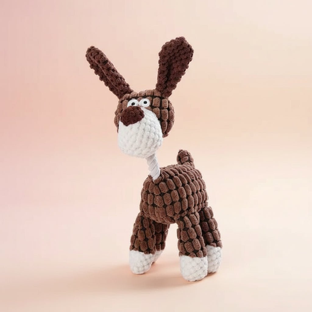 Tough Long Lasting Dog Chew Plush Toy - VogeLuxe