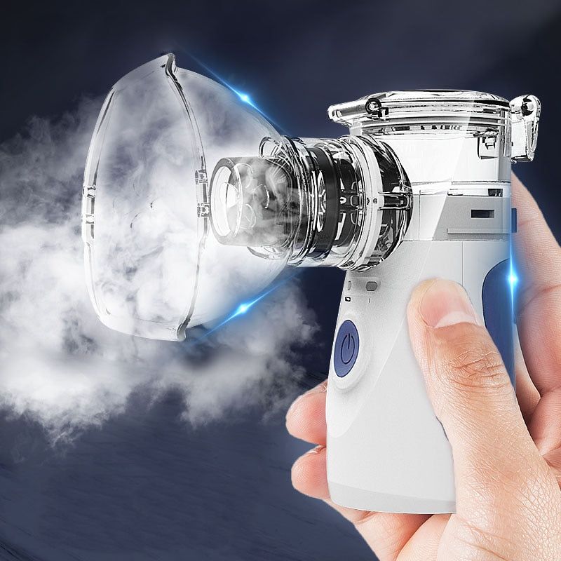 Compact Portable Rechargeable Nebulizer Machine - VogeLuxe