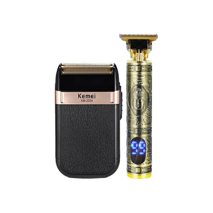 Premium Mens Grooming Beard Trimmer Kit