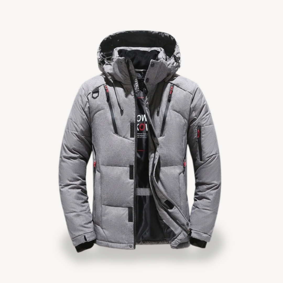 VogeLuxe | Men’s Technical Insulated Hooded Puffer Jacket