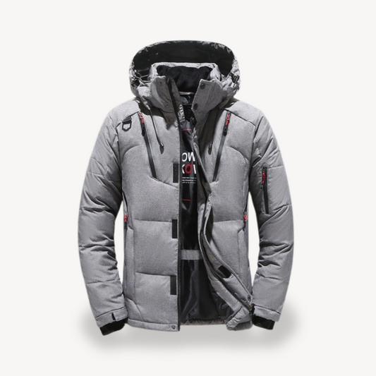 VogeLuxe | Men’s Technical Insulated Hooded Puffer Jacket