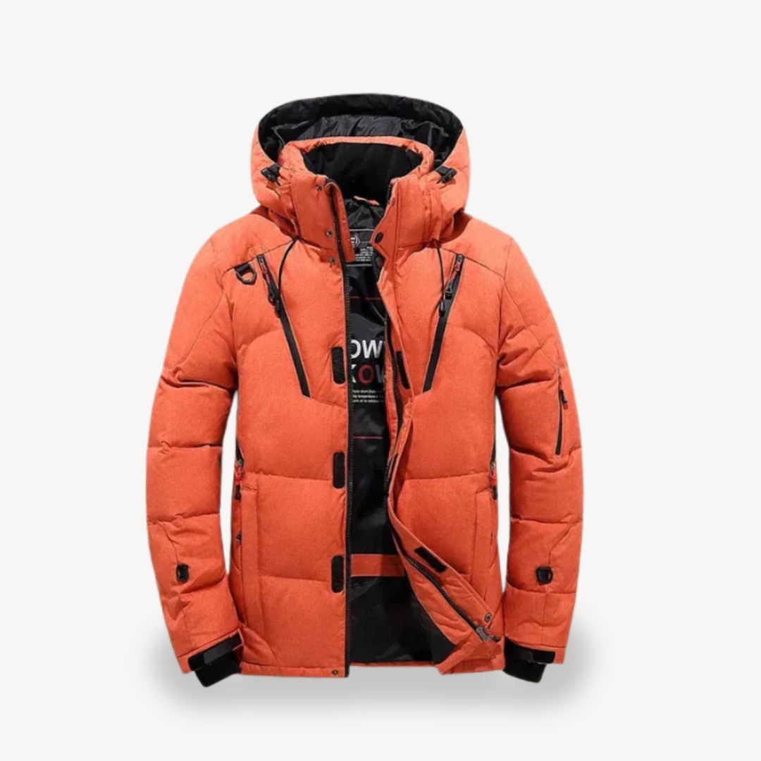 VogeLuxe | Men’s Technical Insulated Hooded Puffer Jacket