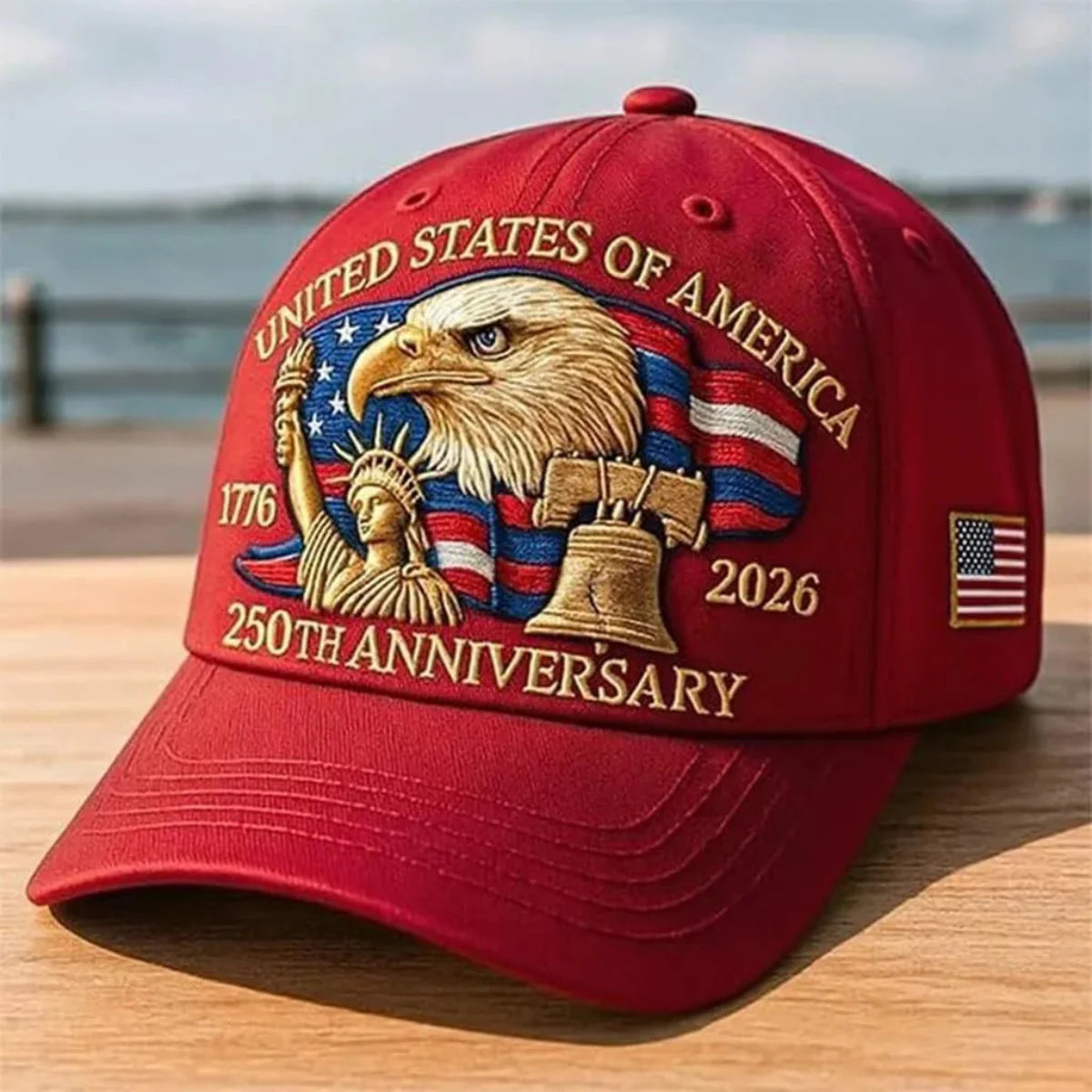 American Flag Baseball Cap USA Patriot Hat