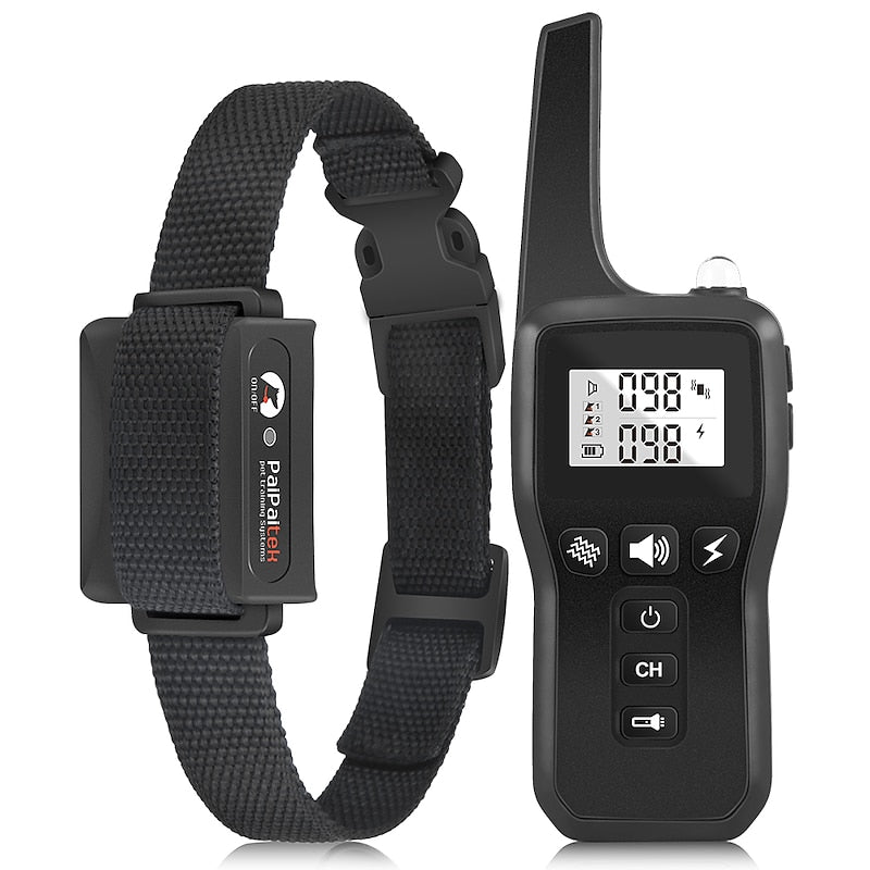 Advanced Remote Dog Training Collar With Light Sound Vibe
